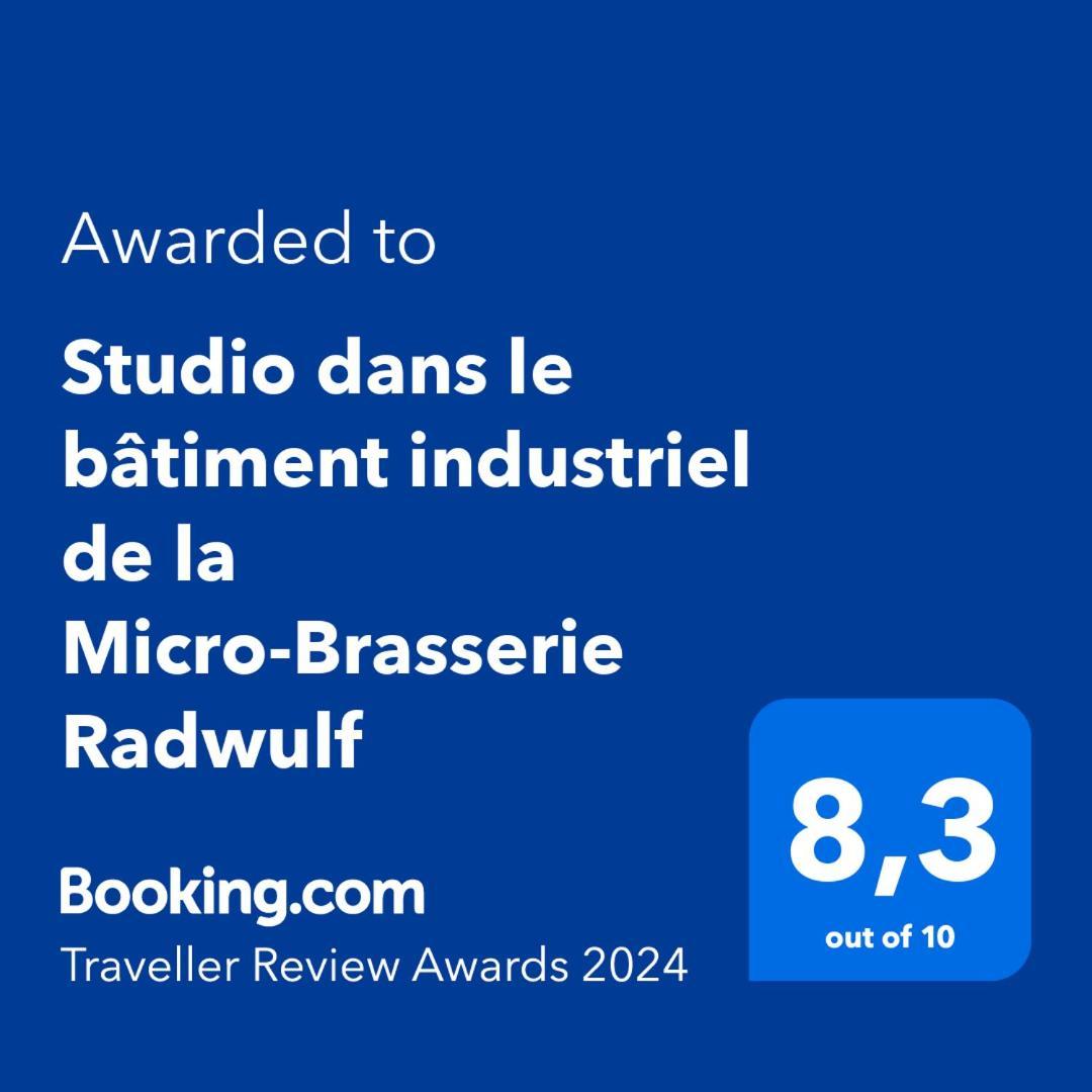 Studio Dans Le Batiment Industriel De La Micro-Brasserie Radwulf Apartment Vieux-Ferrette Exterior photo